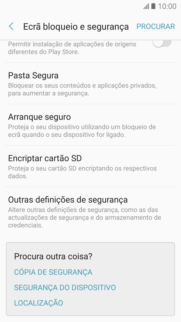 Prima Outras definições de segurança.