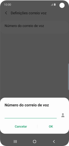 Introduza 123 e prima OK.