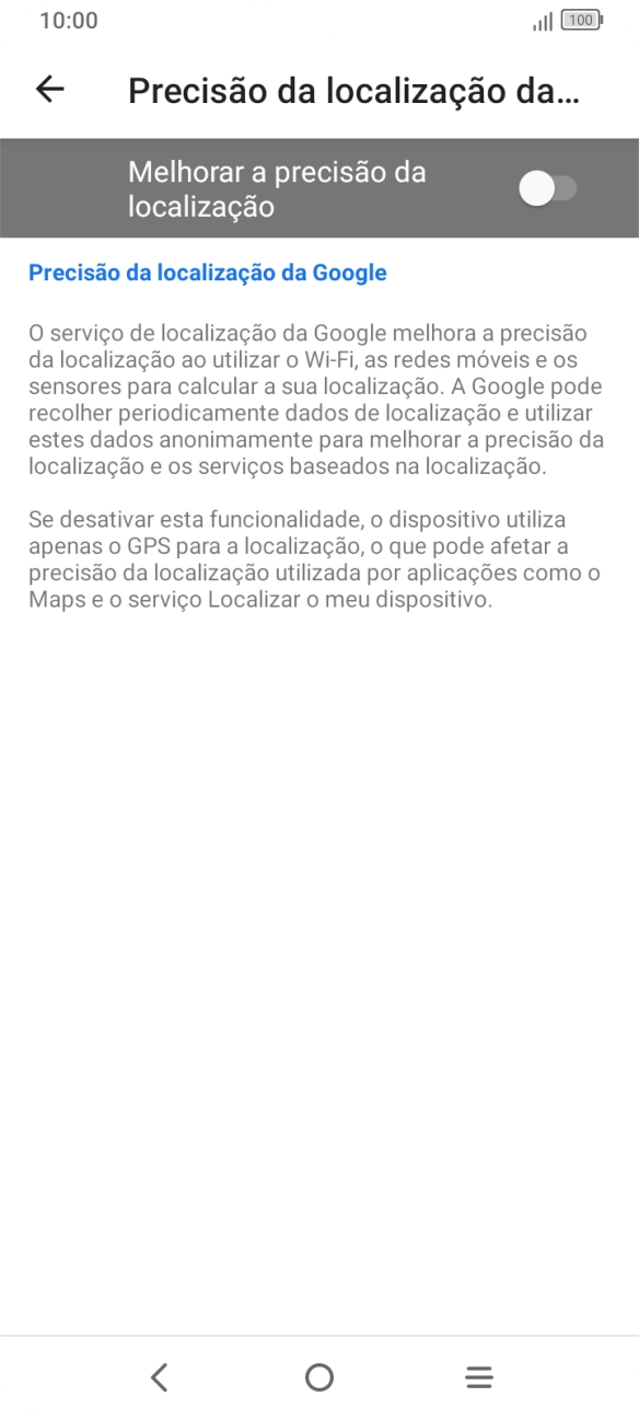 Se premir o indicador junto a 