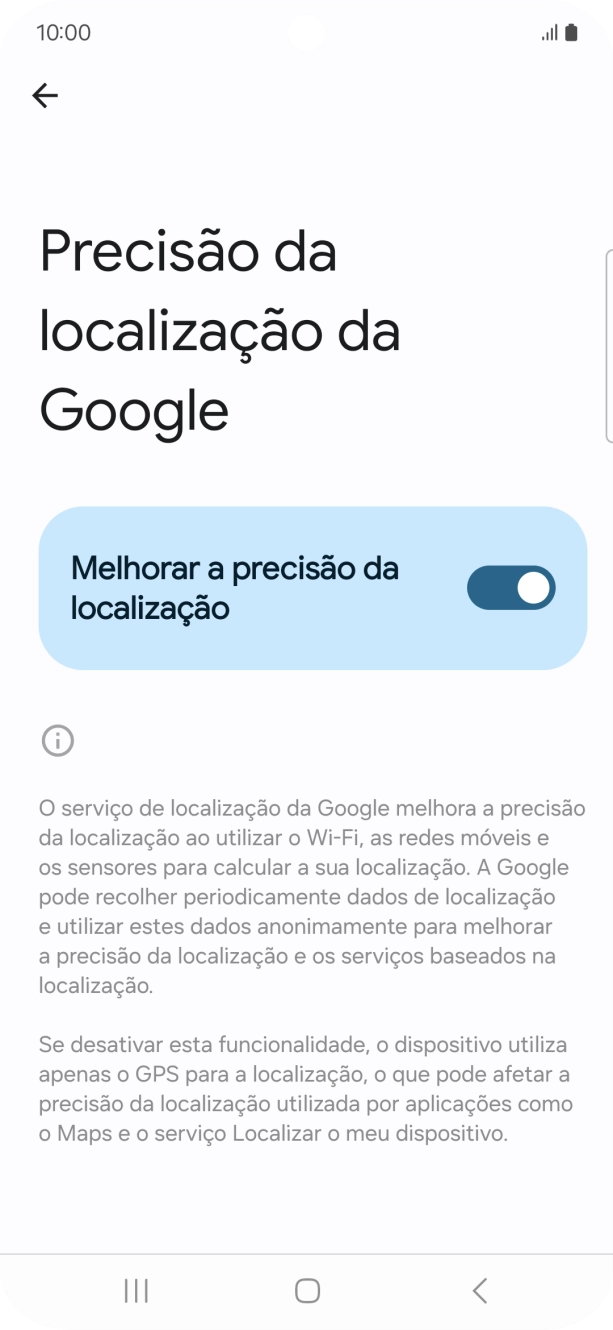 Se premir o indicador junto a 