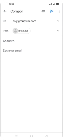 Prima Assunto e introduza o assunto pretendido.
