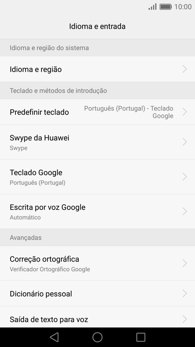 Prima Teclado Google.