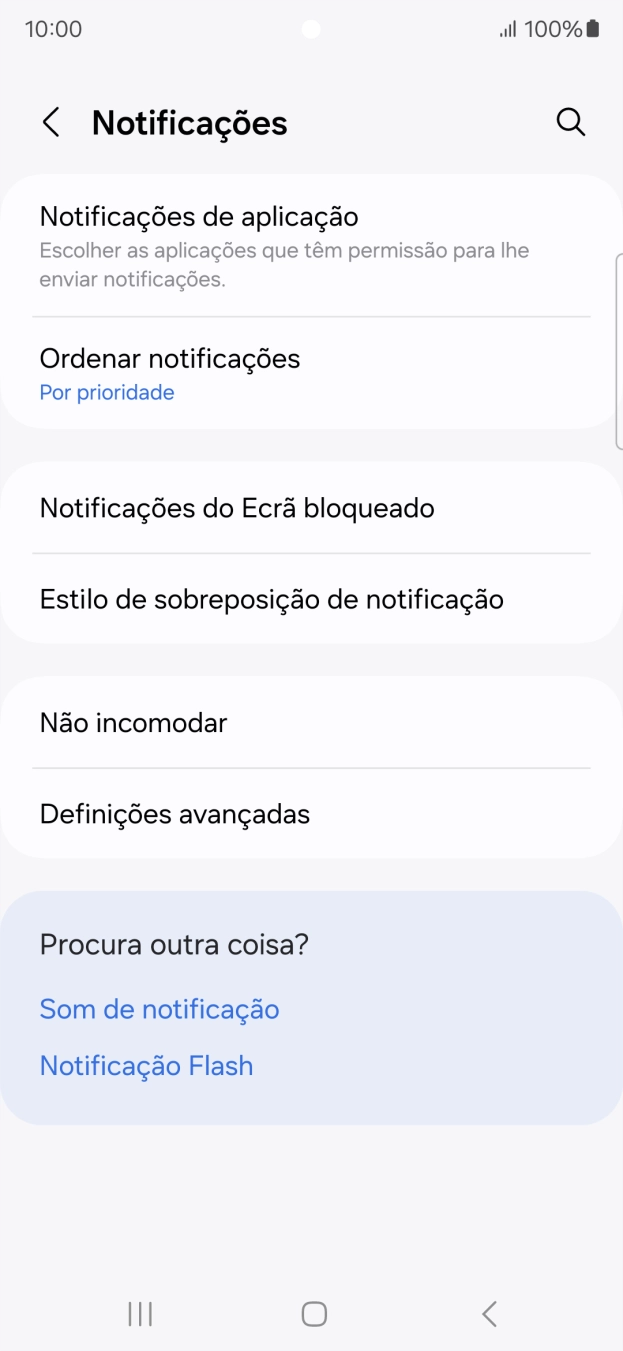 Prima Notificações de aplicação.