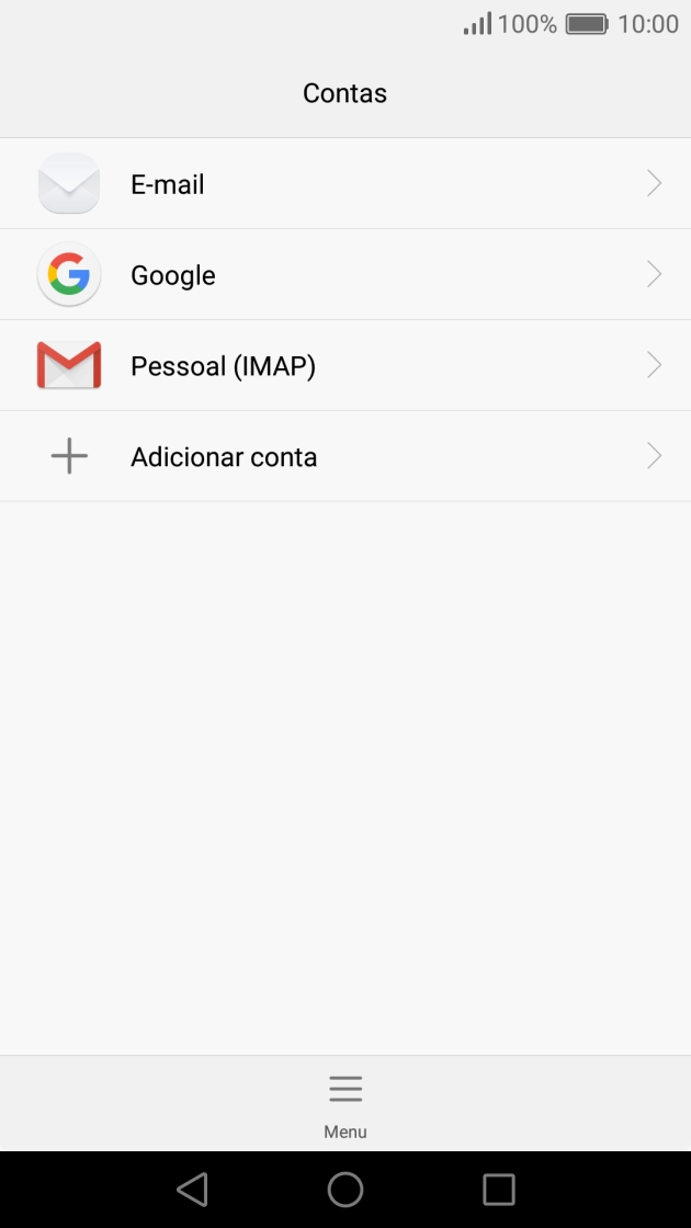 Prima a tecla de início para terminar e voltar ao ecrã inicial.