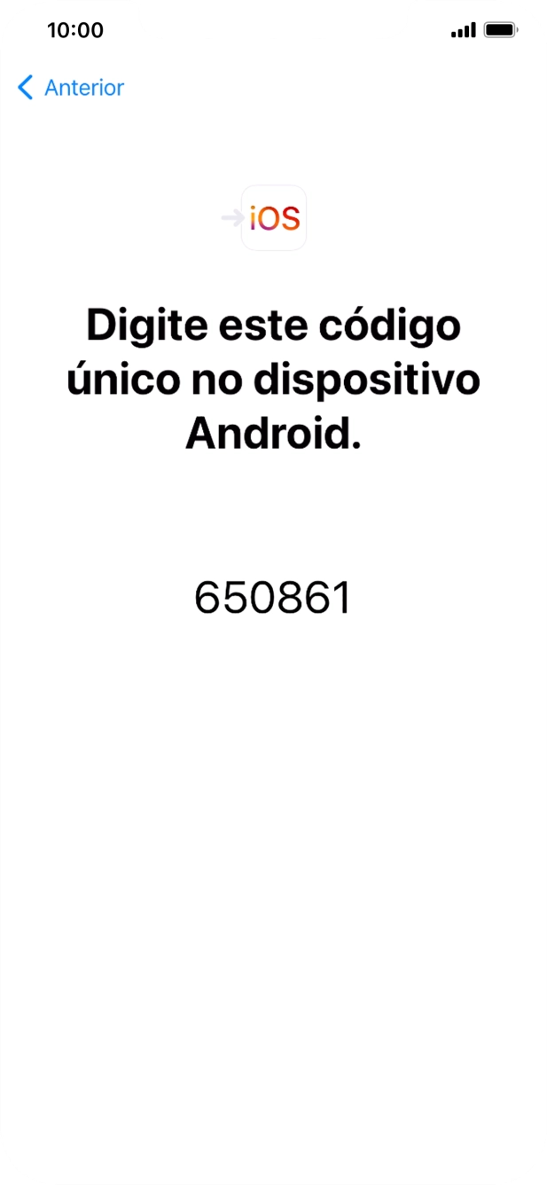 Siga as indicações no ecrã e na app 