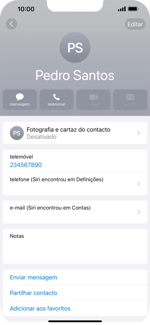 Prima Fotografia e cartaz do contacto.