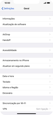 Prima Atualizar em segundo plano.