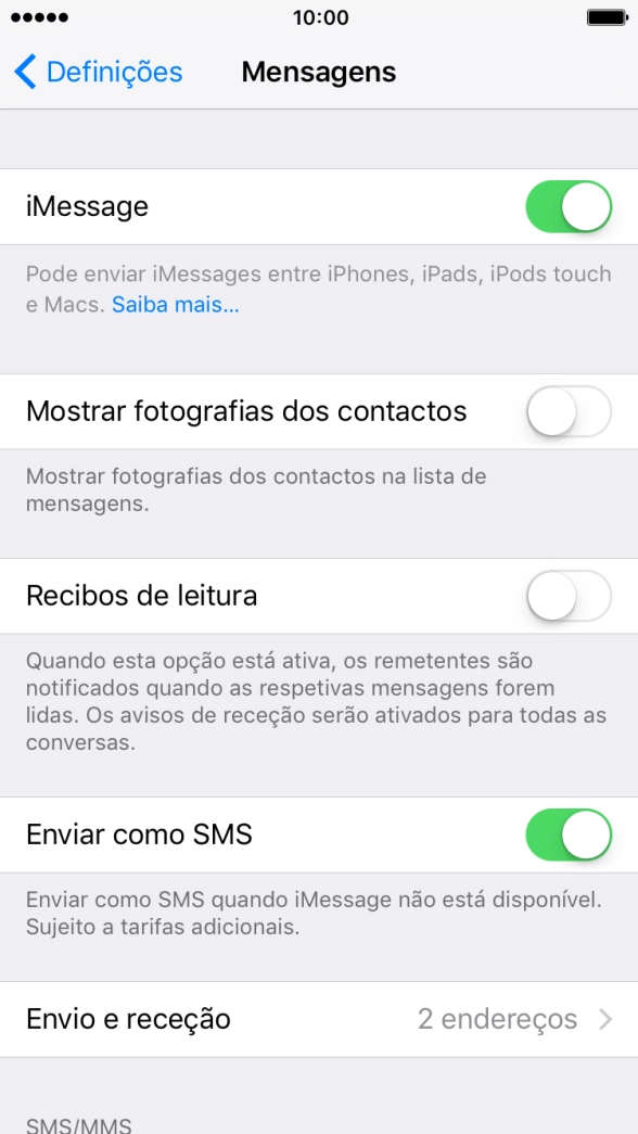 Prima o indicador junto a 