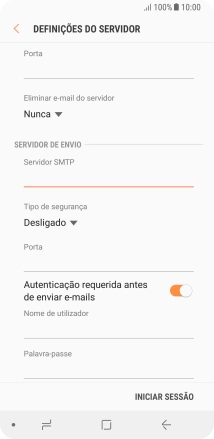 Prima a lista suspensa sob 