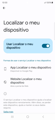 Prima a tecla de início para terminar e voltar ao ecrã inicial.
