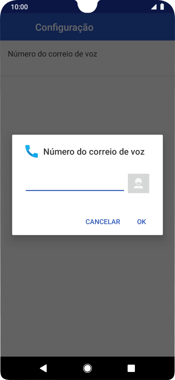Introduza 123 e prima OK.