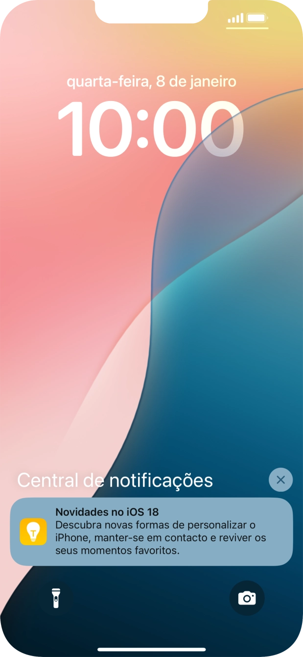 Prima a notificação pretendida e siga as indicações no ecrã para utilizar a função escolhida.