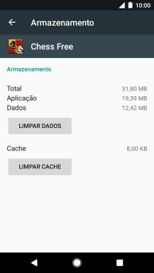Prima LIMPAR CACHE.