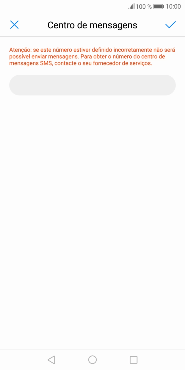 Insira +351911616161 e prima o ícone para aceitar.