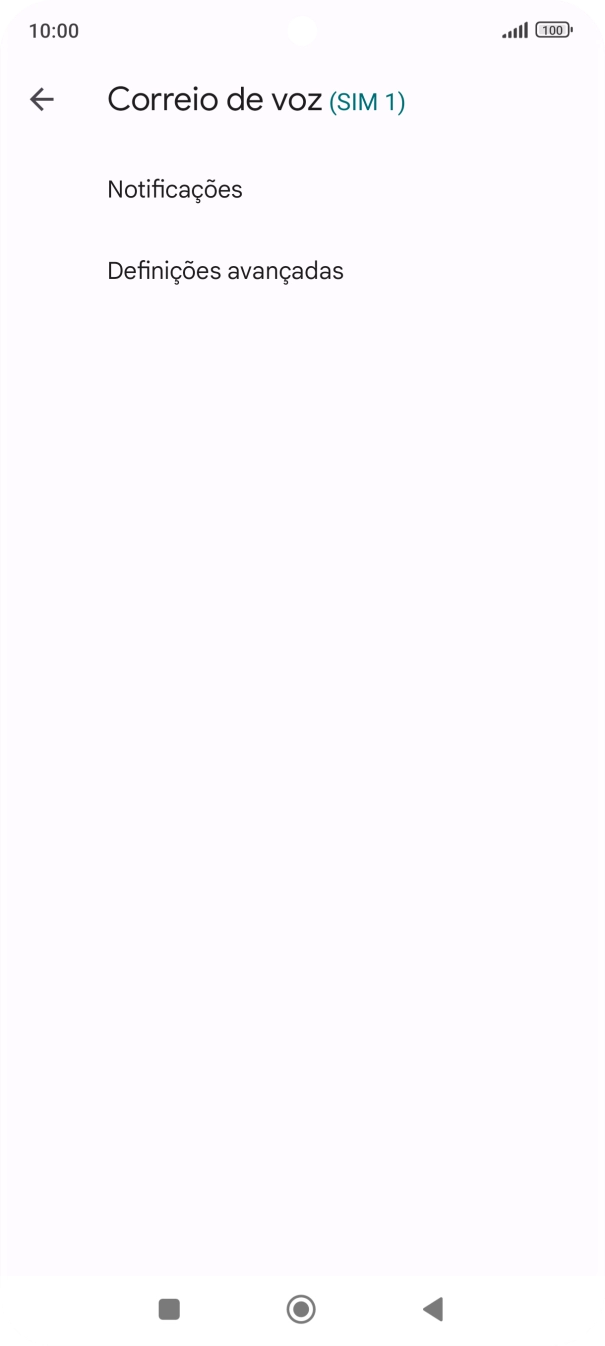 Prima Definições avançadas.