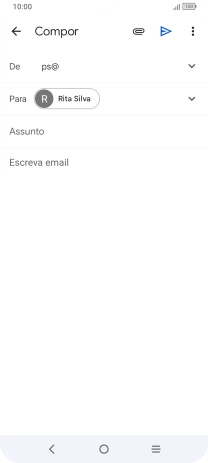 Prima Assunto e introduza o assunto pretendido.