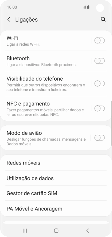 Prima Utilização de dados.