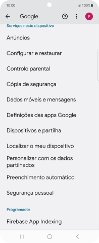Prima Localizar o meu dispositivo.