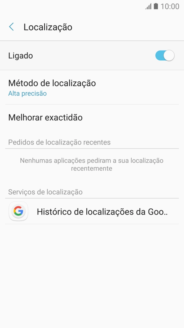 Prima Método de localização.