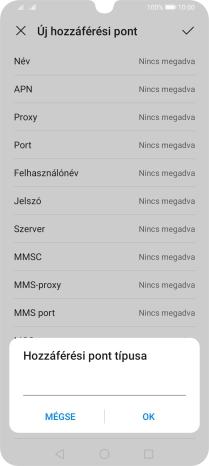 Írd be azt, hogy default, és válaszd az OK lehetőséget.
