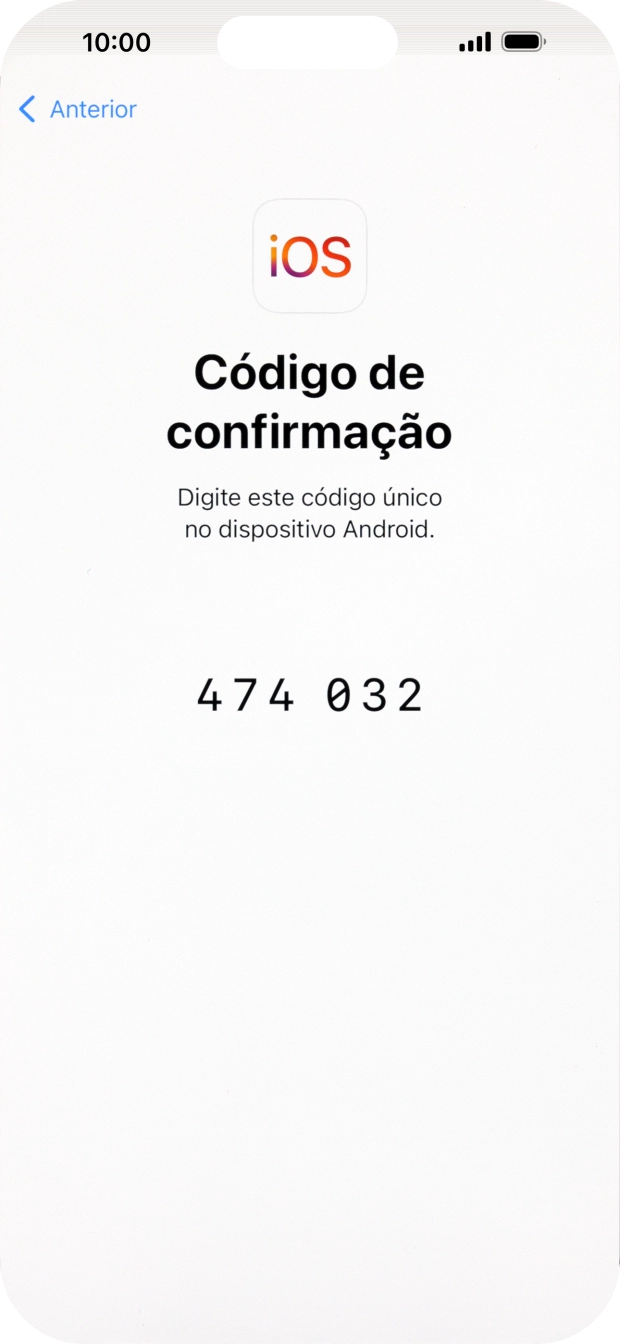 Siga as indicações no ecrã e na app 