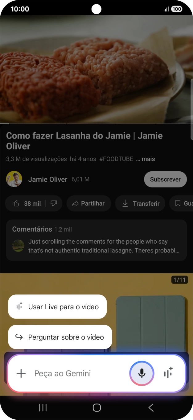 Prima Perguntar sobre o vídeo.