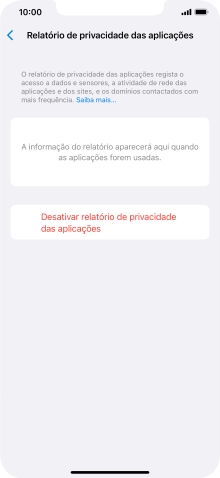 Para voltar ao ecrã inicial, deslize o dedo de baixo para cima a partir da base do ecrã.