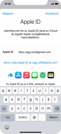 Válaszd a Következő lehetőséget.