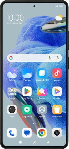 Imagen 1: Vista frontal del Xiaomi Redmi Note 12 Pro 5G - Black
