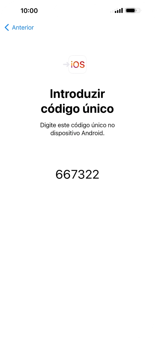 Siga as indicações no ecrã e na app 