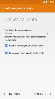 Prima a lista suspensa sob 
