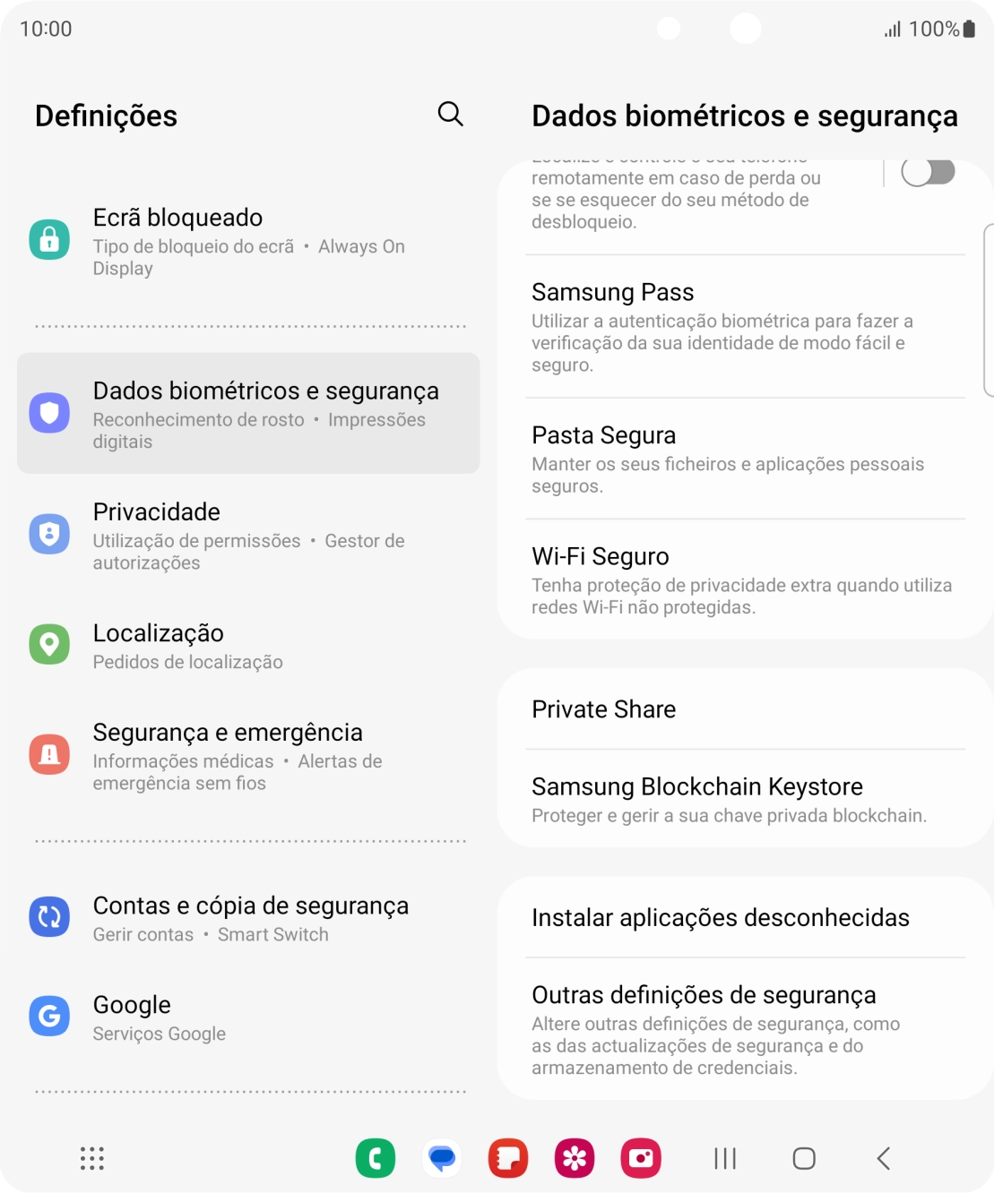 Prima Outras definições de segurança.