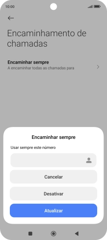 Prima Desativar.