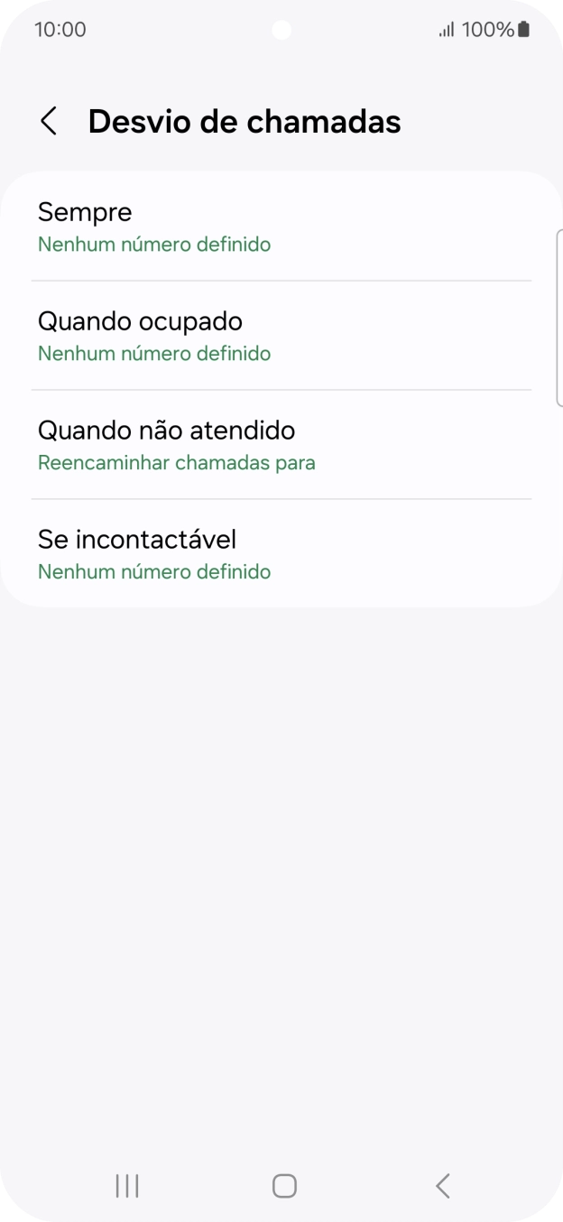 Prima a tecla de início para terminar e voltar ao ecrã inicial.