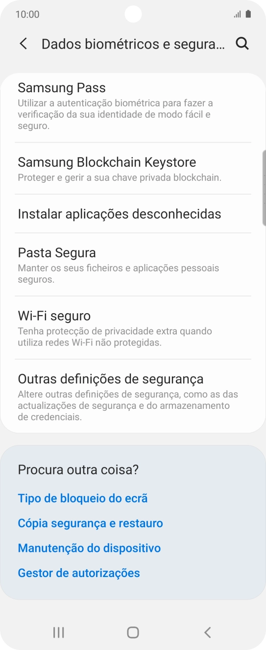 Prima Outras definições de segurança.