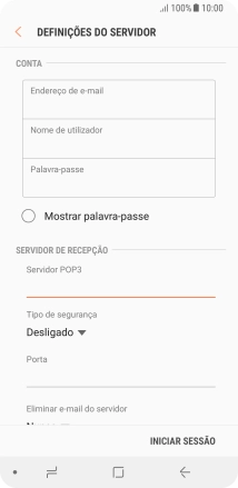 Prima a lista suspensa sob 