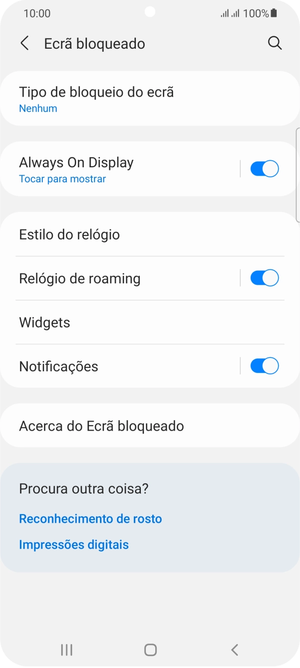Prima a tecla de início para terminar e voltar ao ecrã inicial.