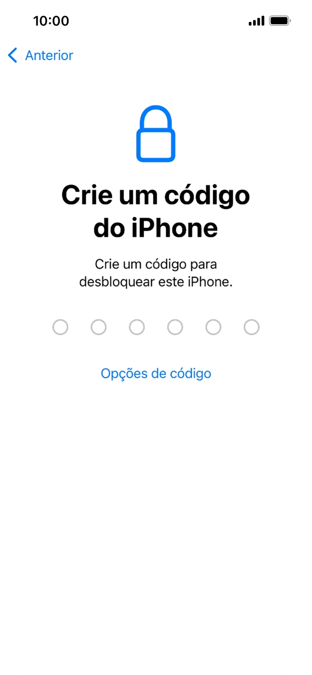 Prima Opções de código.