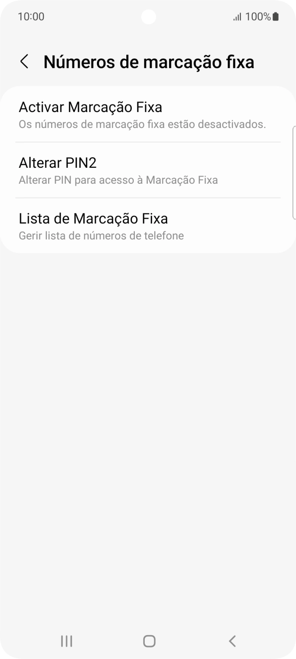 Prima Activar Marcação Fixa.
