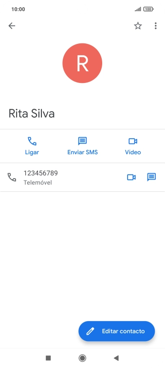 Prima a tecla de início para terminar e voltar ao ecrã inicial.