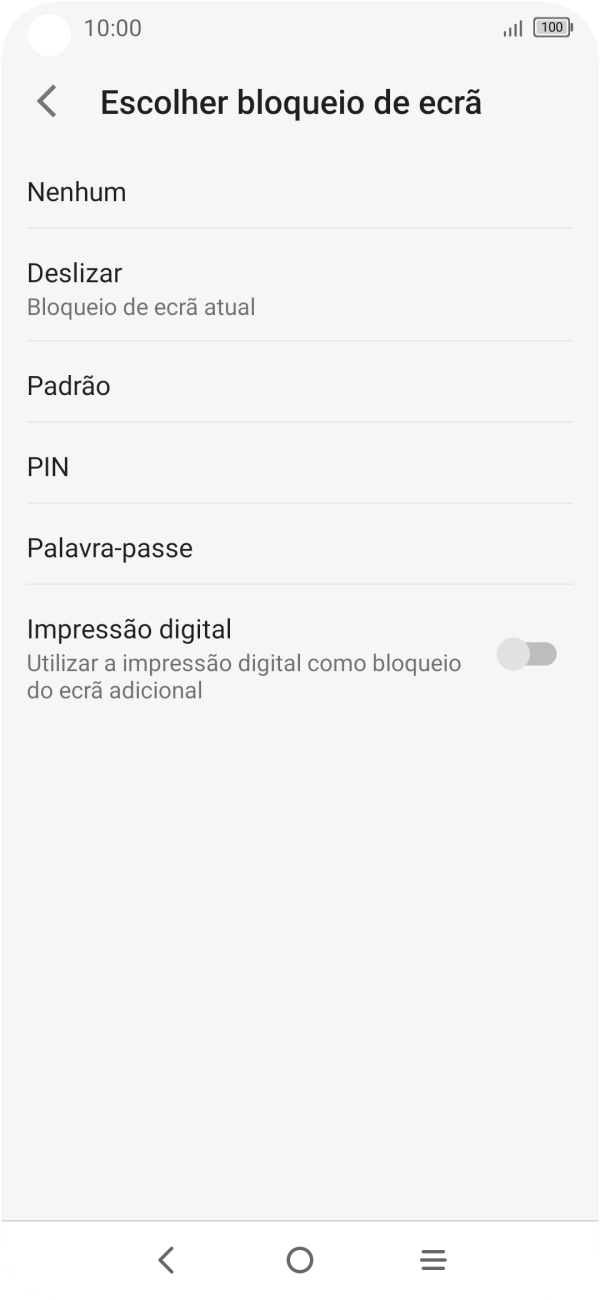 Prima Impressão digital.