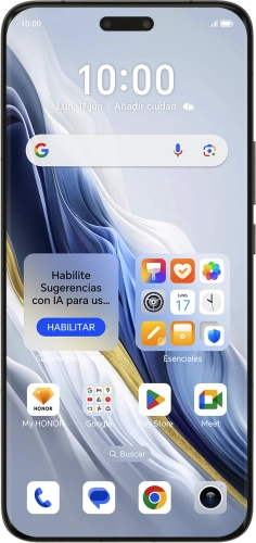 Imagen 1: Vista frontal del HONOR Magic6 Pro - DarkGray