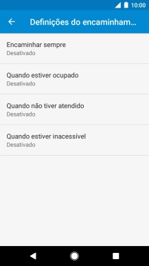 Prima a tecla de início para terminar e voltar ao ecrã inicial.