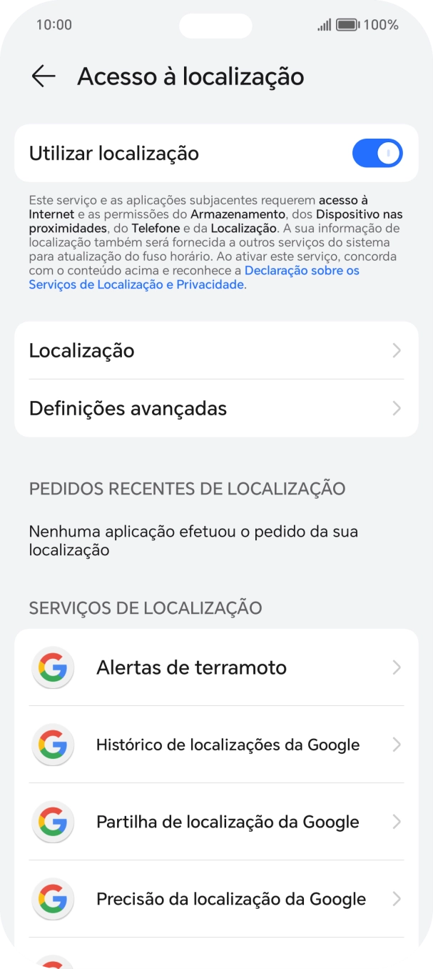 Prima Localização.