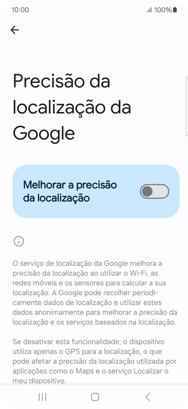 Se premir o indicador junto a 