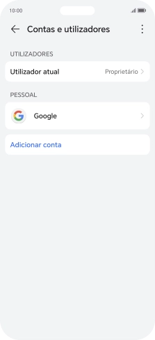 Para voltar ao ecrã inicial, deslize o dedo de baixo para cima a partir da base do ecrã.