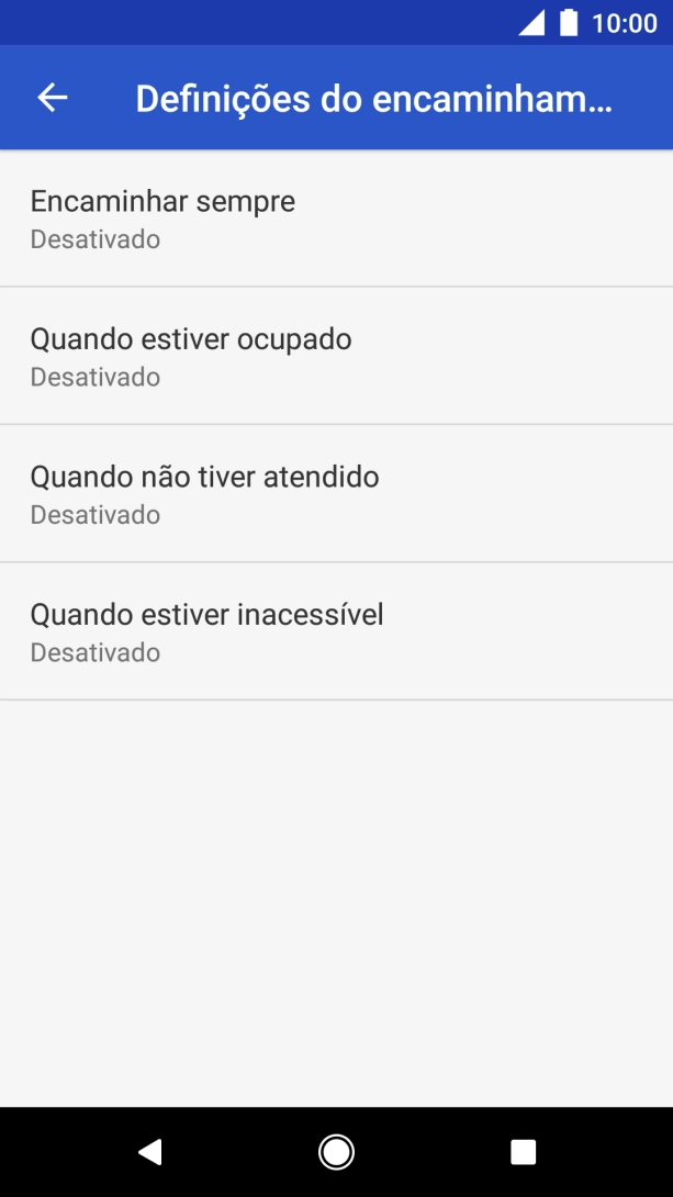 Prima a tecla de início para terminar e voltar ao ecrã inicial.