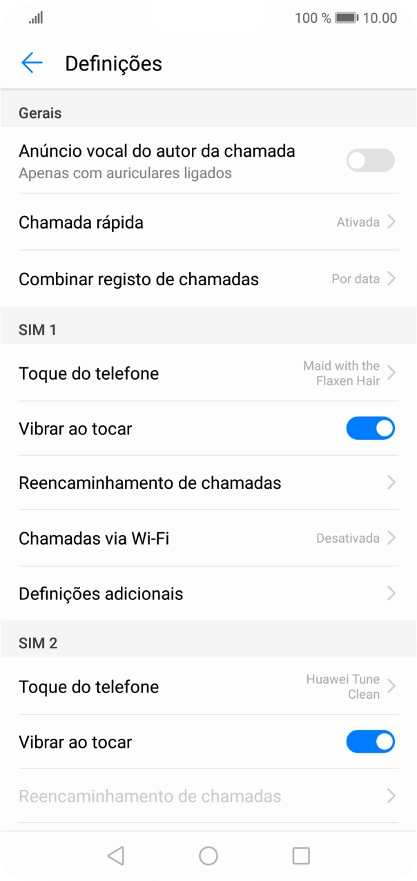 Prima Definições adicionais.