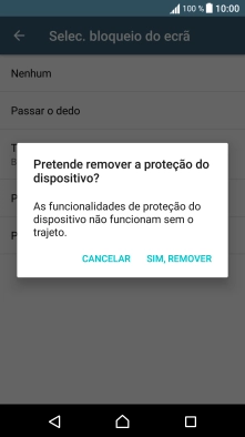 Prima SIM, REMOVER.