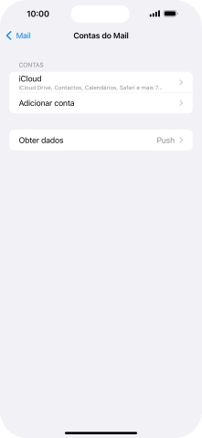 Prima Adicionar conta.